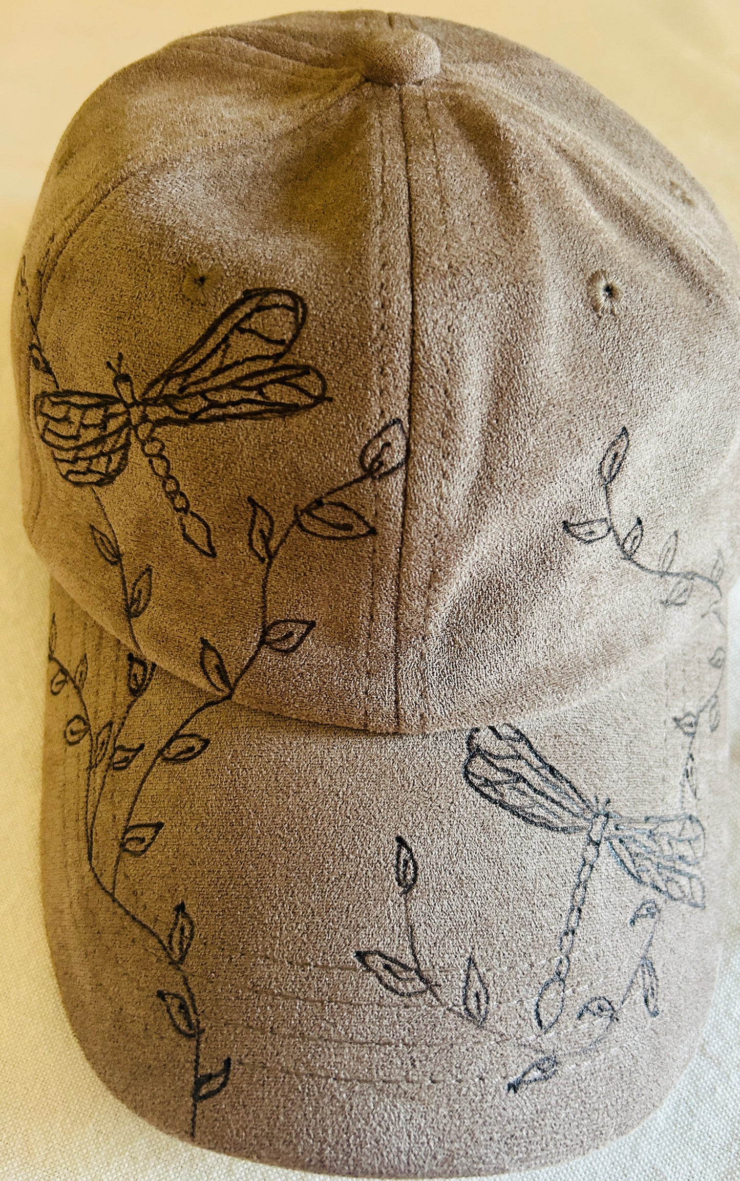 Pyrography Baseball Hat
