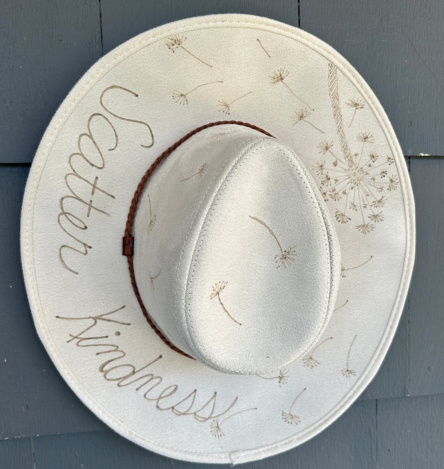 Pyrography Fedora