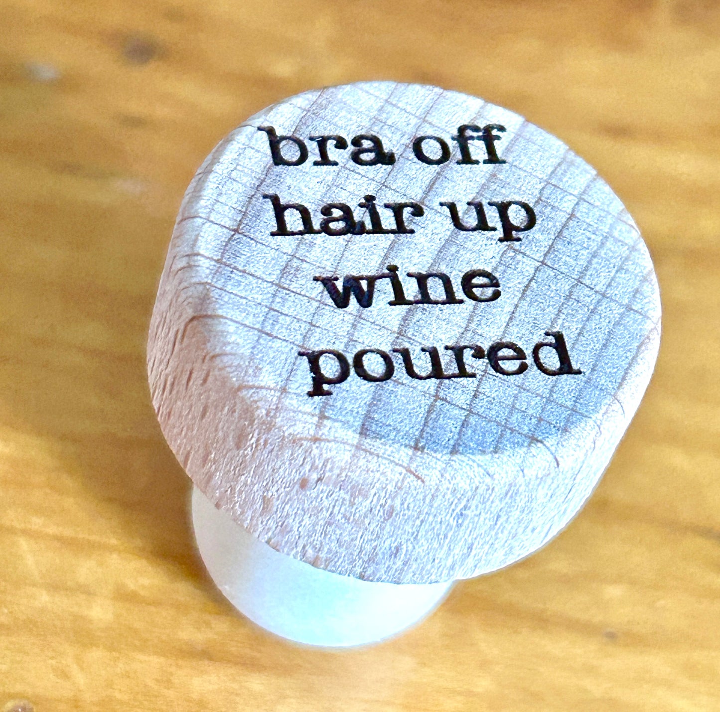 Wooden Bottle Stopper