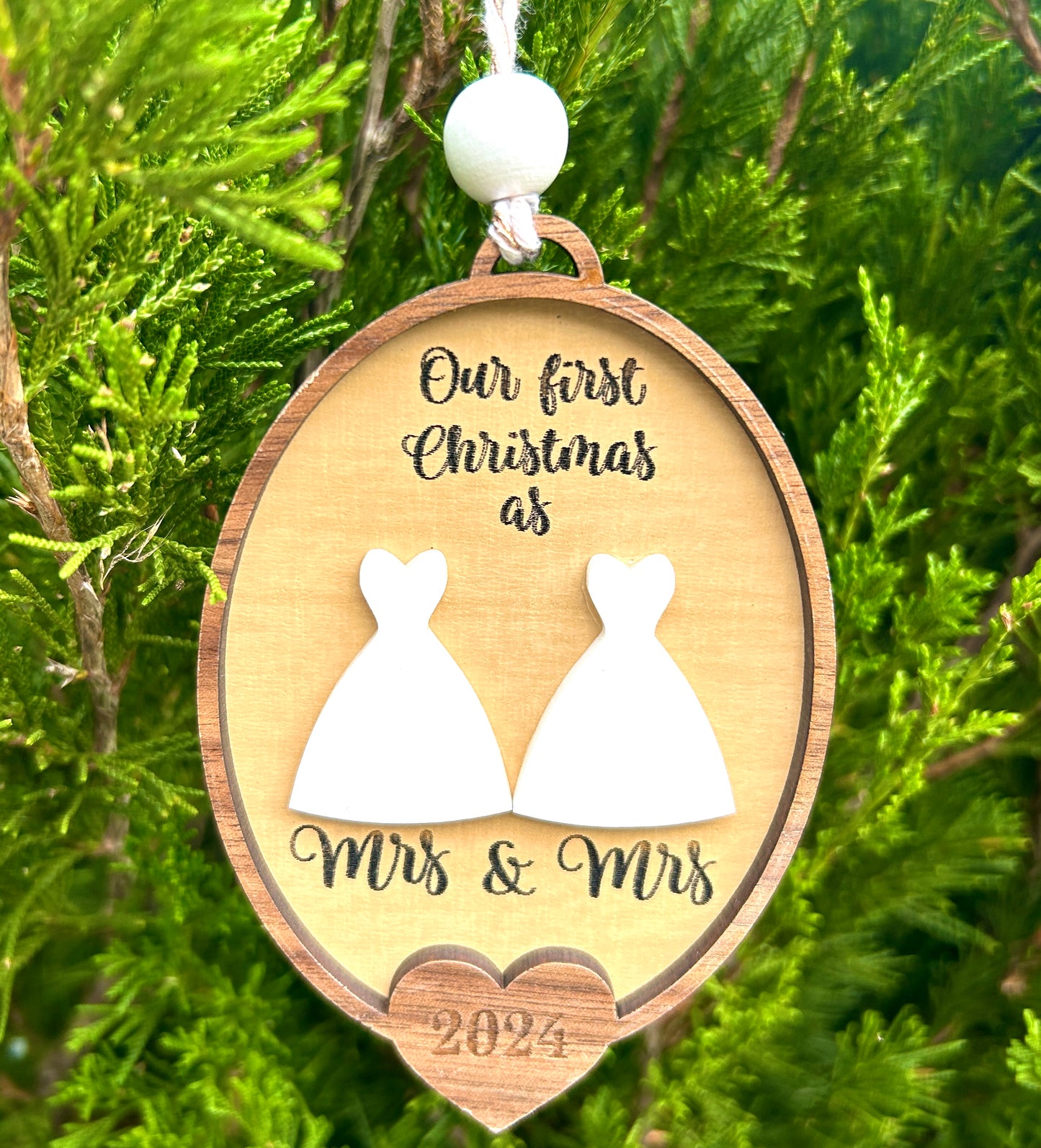 First Year As.... Ornaments