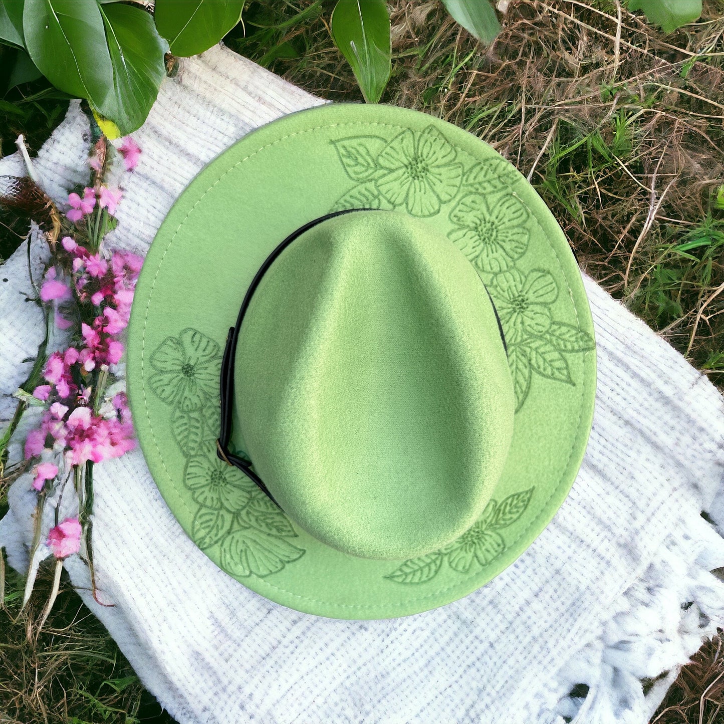 Pyrography Fedora