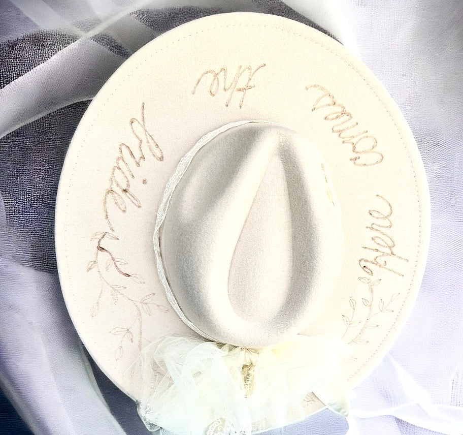 Pyrography Fedora