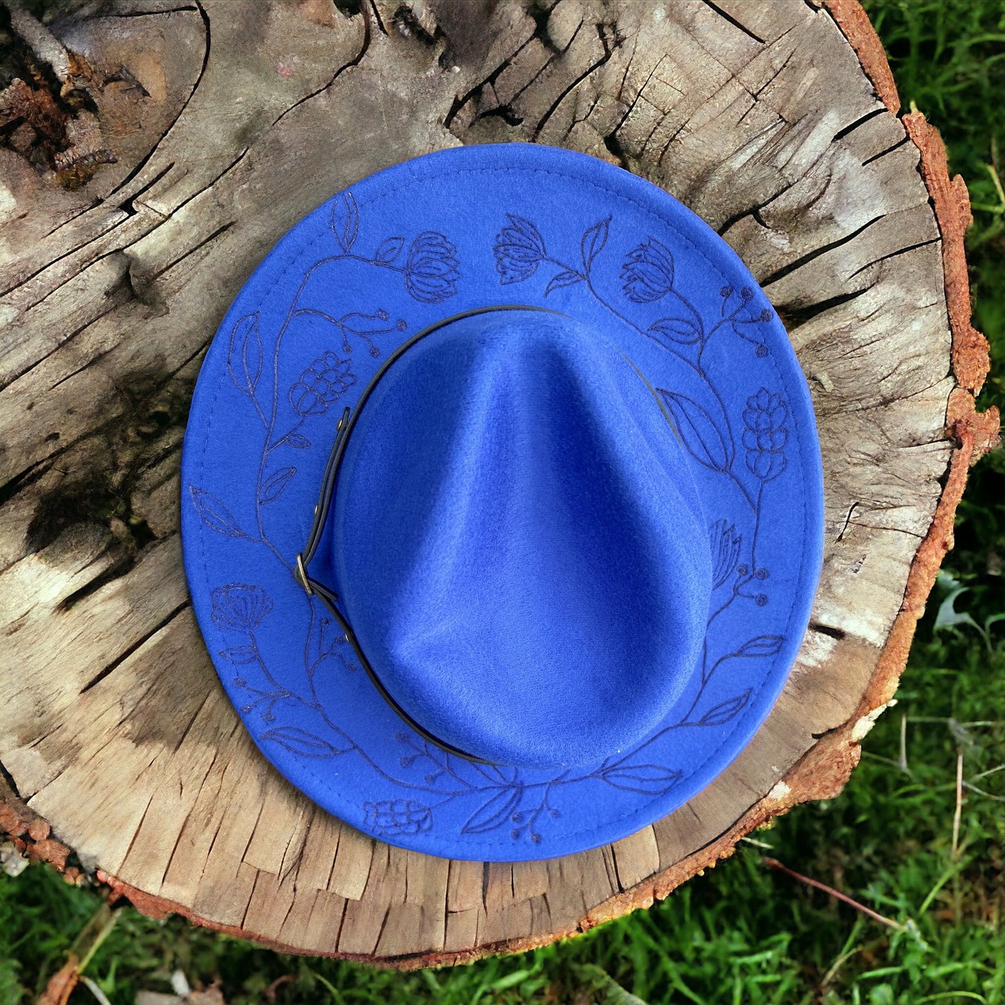 Pyrography Fedora