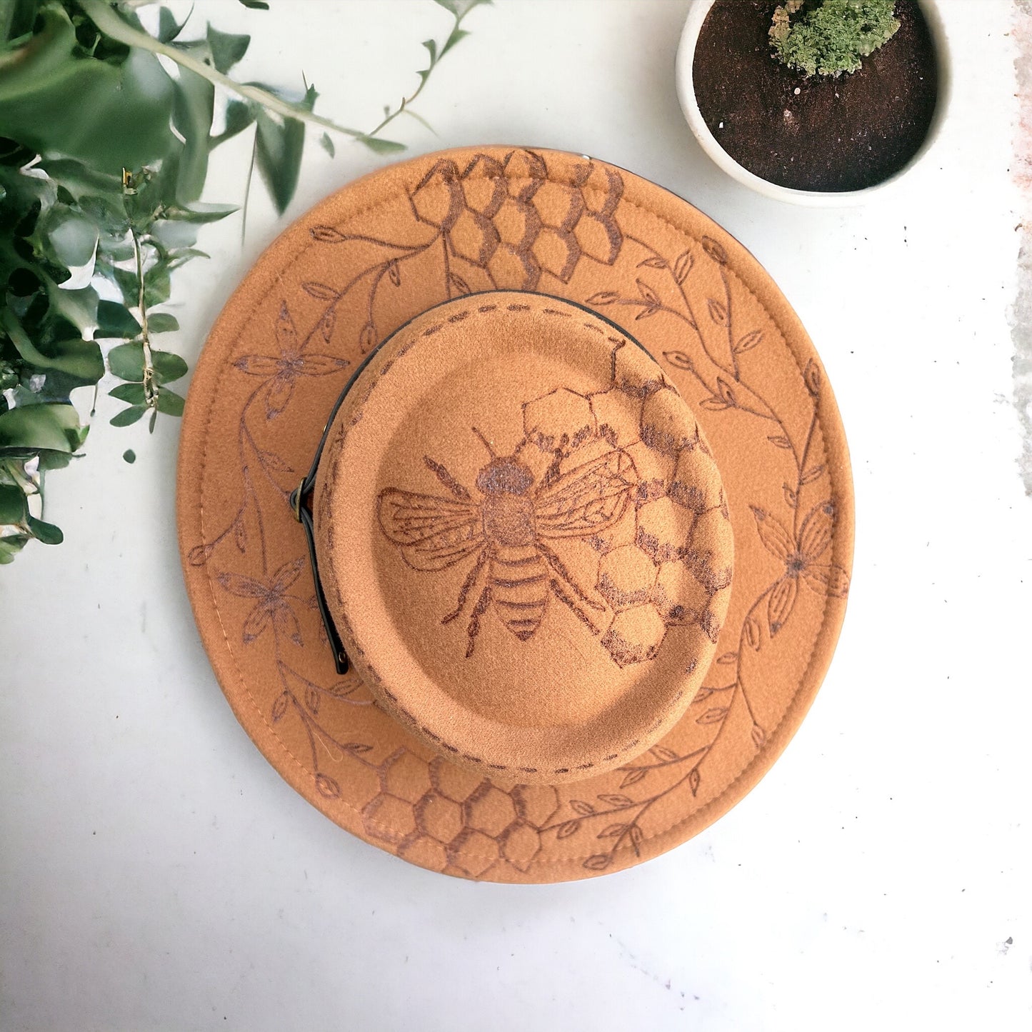 Pyrography Fedora