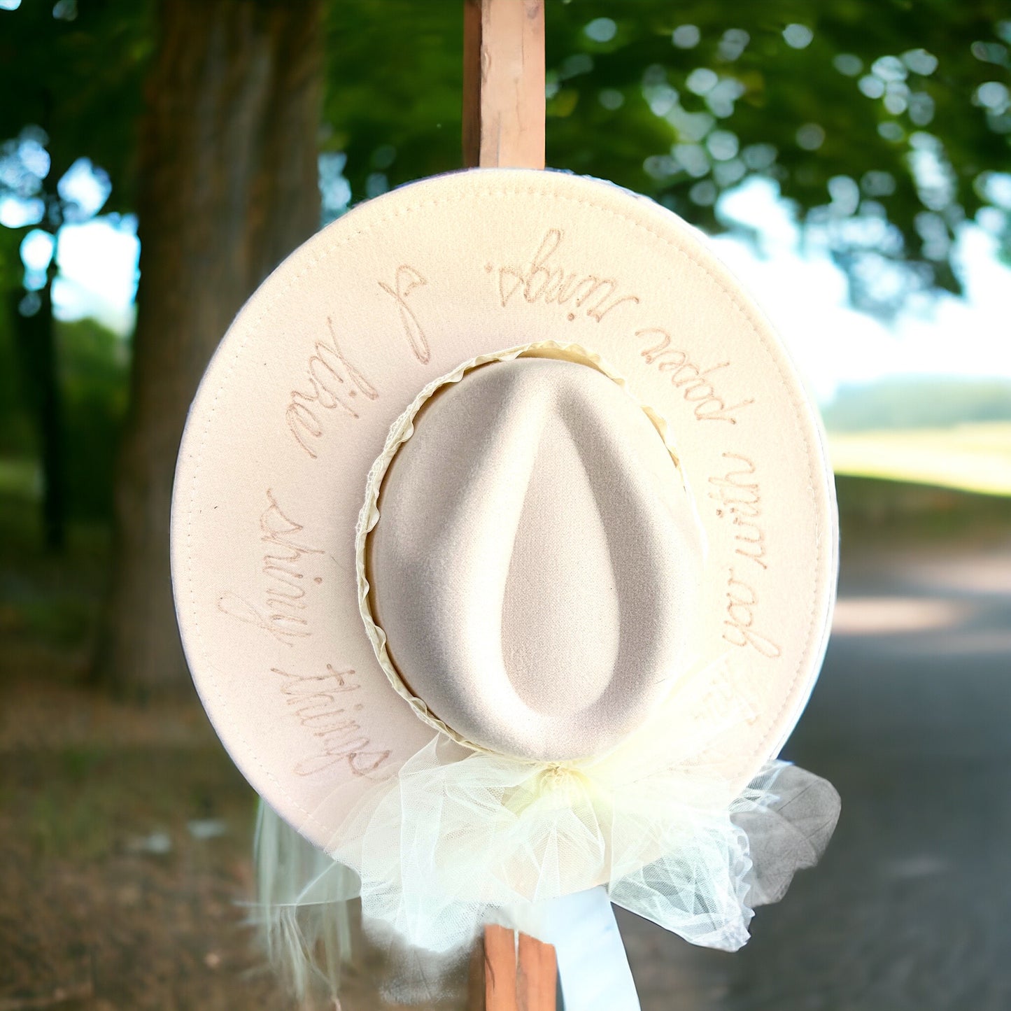 Pyrography Fedora