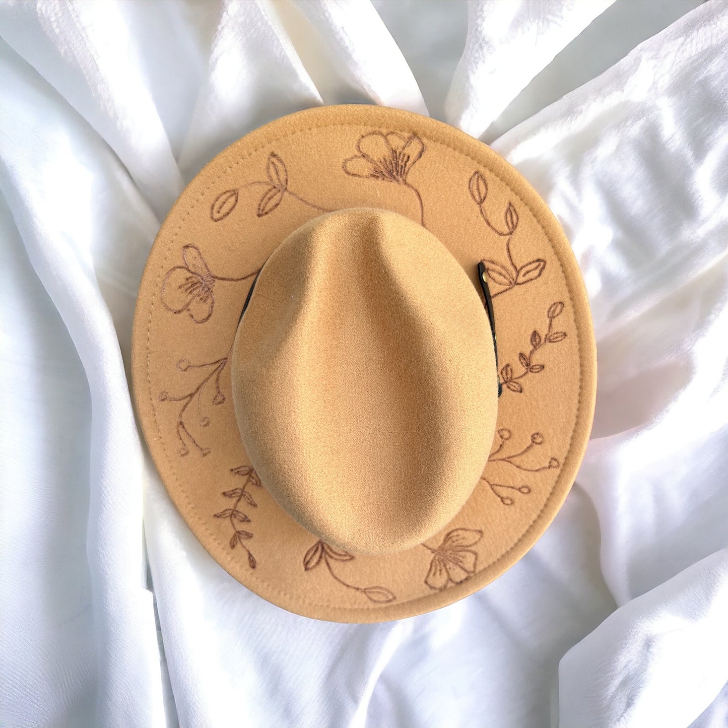 Pyrography Fedora